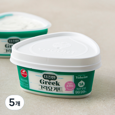  서울우유 더 진한 그릭요거트 소프트 100g [5개]