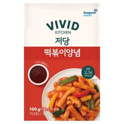비비드키친 저당 떡볶이양념 100g