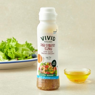 비비드키친 저당 이탈리안 드레싱 210g