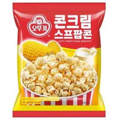 오뚜기  콘크림스프 팝콘 55g