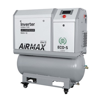 에어맥스 인버터 스크류 콤프레샤 RG5V-10