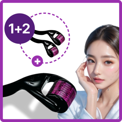  카미엘 580 로즈 더마 롤러 0.25mm [3개]