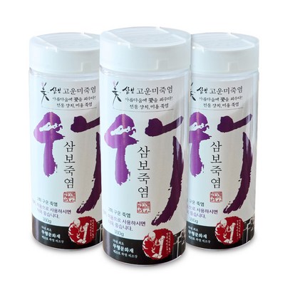 삼보죽염  2회 양치 죽염 180g