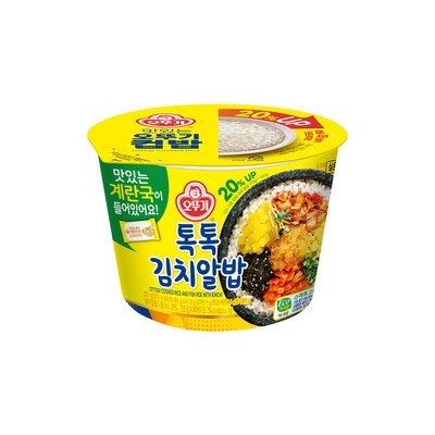 오뚜기 컵밥 톡톡 김치알밥 227g+계란국 [1개]